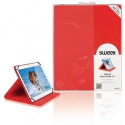 Custodia Sweex universale per tablet 9.7" rosso