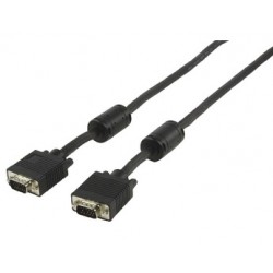 Cavo per monitor HQ VGA machio - maschio 3mt