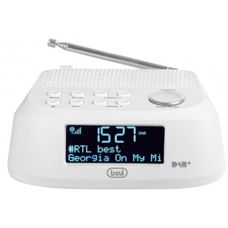 Radiosveglia Trevi RC80D4 white