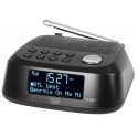 Radiosveglia Trevi RC80D4 black